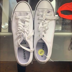 White convers never worn